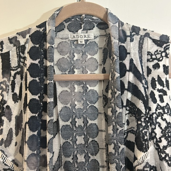 4 for $40 Adore long open vest - Picture 2 of 7